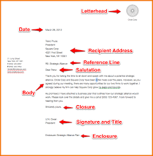 Work Example Of Simple Business Letter Letter