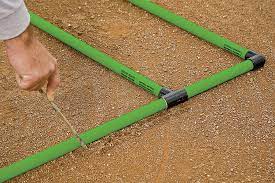 Put the chalk lines down and you'll be ready for a great baseball . Homemade Batter S Box Template Batters Box Template Plans Vincegray2014