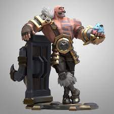 Leer nuestras condiciones, es obligatorio para realizar la compral este producto viene desde estados . Artstation Braum Figure Dragonfly Studio