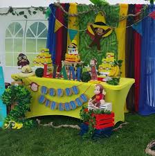 Curious George Birthday Party Decorations Curious George Decorations Curious George Birthday Party Curious George Birthday