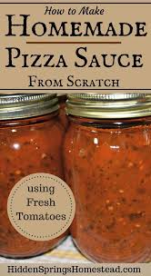 Thick Zesty Homemade Pizza Sauce Pizza Sauce Homemade Easy Homemade Pizza Homemade Pizza