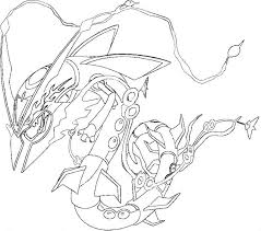 The page features one of the most favorite anime characters:rayquaza. Pokemon Coloring Pages Rayquaza Coloring Home