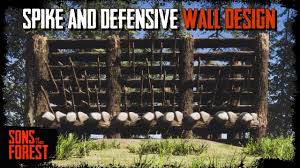 How To Build Defensive Wall Gate In Sons Of The Forest - Twinfinite