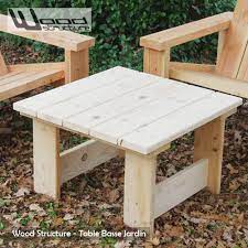 Cabane de jardin une pente. Table Basse Salon De Jardin En Sapin Du Nord Design Wood Structure Mobilier De Jardin En Table Basse Jardin Table Basse Exterieur Petite Table Exterieur