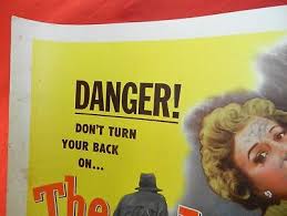 1 Vintage Half Sheet Movie Poster - The Limping Man, 1953, Lloyd Bridges |  eBay