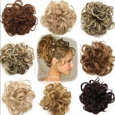 Any Color Women Ladies New Real Pony Tail Hair Extension Bun Hairpiece Scrunchie Ebay Bun Hair Piece Hair Piece Bun Hairstyles
