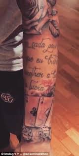 Real madrid forward gabriel deck is leaving the club to sign with the oklahoma city thunder, according to chema de lucas. Manchester City Star Garbiel Jesus Reveals New Tattoo Express Digest