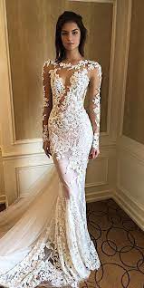 21 Illusion Long Sleeve Wedding Dresses You Ll Like Wedding Dresses Guide Wedding Dress Guide Wedding Dress Sleeves Long Sleeve Mermaid Wedding Dress