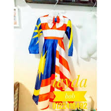 Baju kurung kanak kanak rm 35 40 maharani collection. Baju Bendera Kanak Kanak Dewasa Shopee Malaysia