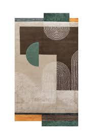 Rug With Geometric Shapes High Curves By Besana Moquette Design Laura Pozzi In 2020 Rugs On Carpet Geometric Shapes Art Geometric Shapes Design