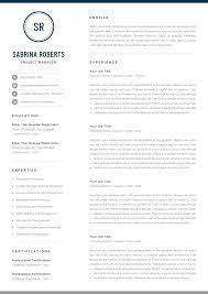 From this section the employer should start reading the. Professional 1 Page Resume Template Modern One Page Cv Etsy One Page Resume Template Resume Template Professional Resume Template Word