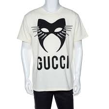 Short, baseball or long sleeve; Gucci Off White Logo Mask Print Cotton Oversized T Shirt Xs Gucci Tlc