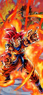 New Super Saiyan God Goku, goku super saiyan god red HD phone wallpaper |  Pxfuel