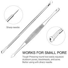 Puncture, poke, squeeze and clean in a matter of just a few minutes. Fordawn Blackhead Remover Pimple Extractor Tool Blackhead Extractor Comedone Extractor Acne Removal Kit For Blemish Whitehead Popping Zit Removing For Nose Face With Leather Bag Walmart Canada
