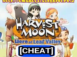 32kb) 9999999g, horse and dog max heart, all. Download Cheat Code Lengkap Harvest Moon Hero Of Leaf Valley