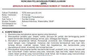 Rpp kurikulum 2013 mata pelajaran ips untuk kelas 4 sd. Rpp K13 Kelas 3 Tema 6 Subtema 1 Sumber Energi Revisi Terbaru Semester 2 Tahun 2018 Info Pendidikan Terbaru