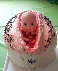 Disturbing Baby Shower Cake Cake Cake Wrecks Foodie Fun