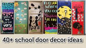 No need to throw it out away; 25 Creative Classroom Door Designs