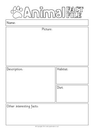Non Chrolological Information Report Writing Resources And Printables Ks1 Ks2 Writing Templates Report Writing Animal Facts For Kids