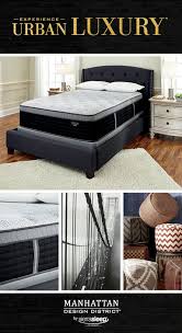 Manhattan Design District By Sierra Sleep By Ashley Plush Euro Pillow Top Mattress Urban Style Mattresses Mattress Bedroom Furniture Bedroom Furniture
