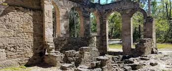 Piles of coquina shells, timber, and limestone await exploration and exhibits feature depictions of daily life for a bulowville slave, all shrouded by a heavily. Bulow Plantation Ruins Historic State Park Florida State Parks