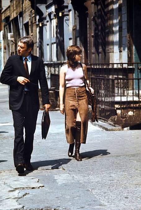 Jane Fonda KLUTE | Crimson Kimono