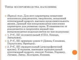Характерен невысокой рождаемостью и традиционный тип воспроизводства населения. Lnyanaya Kasha 01 12 2014 Geografiya Naseleniya