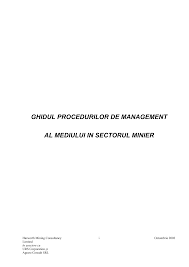 0 evaluări0% au considerat acest document util (0 voturi). Http Www Economie Gov Ro Images Legislatie Resurse 20minerale Ghidul Procedurilor Manangementului De Mediu In Sectorul Minier Pdf