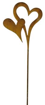 Garten edelrost eichhörnchen rost garten gartenstecker rostdeko gartenfigurl55cm. Stele Herz Garten Deko 13x58cm Gartenstele Rost Gartenstecker Eisen Garten Levandeo