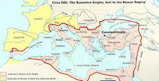 Constantinople On Europe Map Byzantine Empire Byzantine Empire Map Roman Empire Map