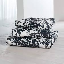 Machine washable, just zip off the covers and throw into the washing machine, and then the tumble dryer on a low setting! Piazza Tufted Dog Beds Crate And Barrel