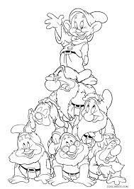 The seven dwarfs in the story live in a tiny cottage in the woods. Free Printable Snow White Coloring Pages For Kids