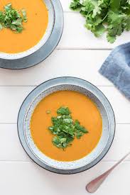 Thai curry pastes get their heat from chili peppers, but they're also loaded with other flavours. Pumpkin Soup With Curry And Coconut Milk Elle Republic