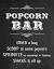 Wedding Popcorn Bar
