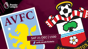 Southampton got a corner after another counter attack— and a simple header from stephens into the goal. Aston Villa Vs Southampton Ticket Information Avfc Avfc