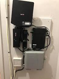 Verizon Guy Did A Superb Job Installing Fios Very Near And Professional He Even Tucked Old Cables Zippers On The Left Verizon