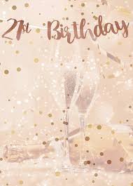 3d illustration with brilliant gold balloons & delight confetti for your unique greeting card, banner, birthday invitation, celebrate anniversary. Rose Gold 21st Birthday Banner 21st Birthday Bunting 21st Etsy
