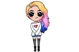 For example cute animals, girl, cat, dog, kawaii, animes, cartoons, food, love and more simple cute things to draw. How To Draw A Kawaii Girl An Easy Step By Step Drawing Lesson For Kids This Tutorial Shows The Sketching A Kawaii Girl Drawings Kawaii Drawings Kawaii Girl
