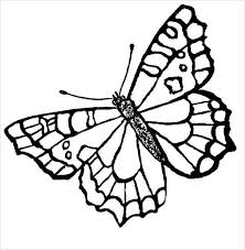 Nine free printable butterfly coloring pages that include five sets of small butterflies and four large butterflies. 10 Butterfly Coloring Pages Free Premium Templates