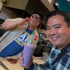 Happy Fathers Day to @lumpiachef we're holding it down with Ukes and Ube  today at @thelumpiacompany! Us dads fueled by Ube Monster with a shot of  espresso 🤭 🤫 First 10 Dads