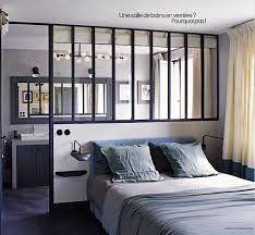 Tete De Lit Et Separation En Verriere Chambre Parentale Verriere Suite Parentale Salle De Bain Amenagement Chambre