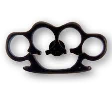 These are the classic design knuckles with trump engravings. Black Stainless Steel Earrings Brass Knuckle Duster Fly Style Webshop