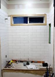 This helps everything to acclimate and produce a better result. Big Box Bathroom Day 2 Bathrooms Remodel Bathroom Wall Tile Bathroom Remodel Master