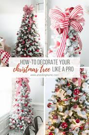 How To Decorate Your Christmas Tree Like A Professional A Hosting Home White Christmas Tree Decorations Christmas Tree Decorations Christmas Tree Inspiration
