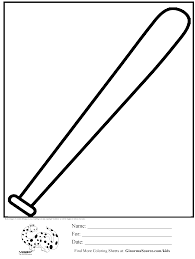 Login to add to favorites. Coloring Page Of Bat And Ball Coloring Home