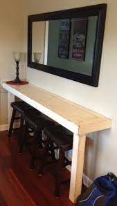 Therefore, it must be equipped with stylish and assistive furniture. Diy Narrow Countertop Home Decor Home Kitchen Bar Table