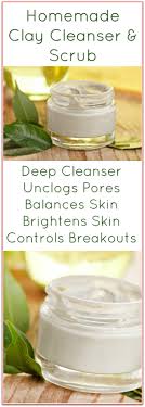 homemade clay cleanser recipe