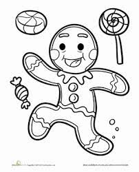 ⭐ free printable gingerbread house coloring book while the origins of gingerbread are clear, the origins of the gingerbread house decorated as a family at christmas are not. Gingerbread Man Worksheet Education Com