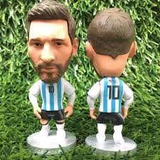 Jual Figure miniatur pemain bola soccerwe kodoto messi Lewandowski Puyol  suarez valdes