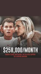 Enhance your fan gear with the latest blake griffin gear and represent your favorite basketball player at the next game. Httredskins On Twitter Over 18 Years Blake Griffin Will Have Paid Brynn Cameron 55 728 000 In Child Support Bruh That Ain T Child Support That S Life Support Https T Co 3cuwj1rymw